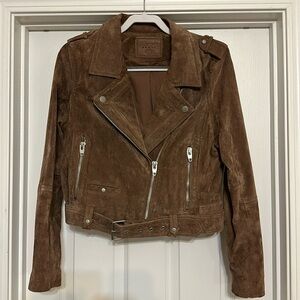 Brown, suede jacket